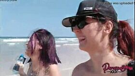 On galheta beach, we witnessed an intense interracial suruba with voyeur vibes