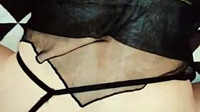 pov view of teacher in a private lesson, bending over