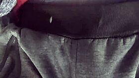 intriguing peeing session in the bedroom with gaste85