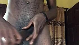 Switcock's Huge Cock Wanking: Intense Masturbation or Teasing Display?