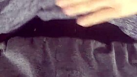 intriguing peeing session in the bedroom with gaste85