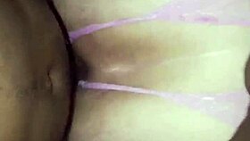 Kingblack devours married pussy, sends her cuckolded with torn panties