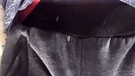 intriguing peeing session in the bedroom with gaste85