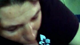 girlfriend passionately sucking my cock