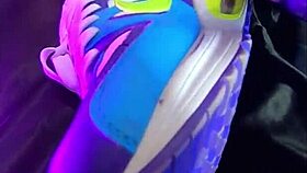 nike air foot fetish with cute teen