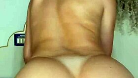 Dani Motta takes her big brazilian ass until he creampies