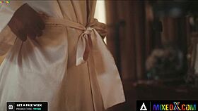 MixedX - Zaawaadi Dominates and Humiliates Sexy Submissive Blond Christina Shine