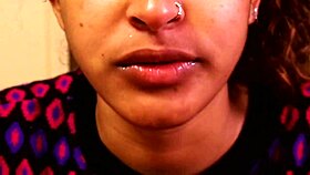 Boldly licking and eating juicy ass