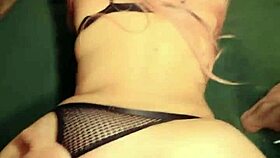 Horny Blonde Maid Seduces Two Guys for Wild Action