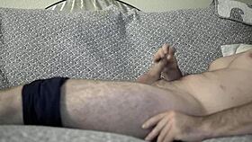 horny bwc couldn't hold back from busting a nut