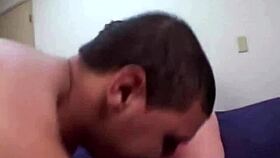 i got this brunette babe into a threesome thru a faux audition she cant say no too