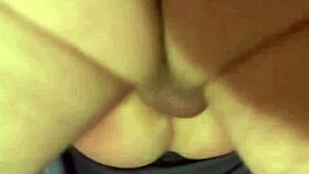 i got this brunette babe into a threesome thru a faux audition she cant say no too