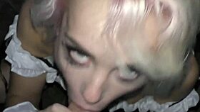 'Jayson is pissing on witch Lara Frost. In BDSM.'