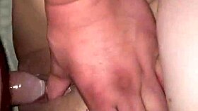 my ex and i enjoying some homemade fun together