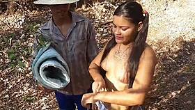 Pantaneiro Fucks My Ass On Tree And In Woods