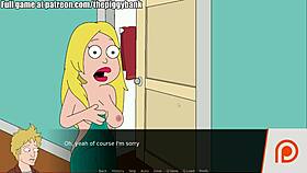 francine smith drops towel for a happy monday surprise