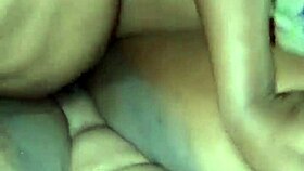 fucking my busty ebony with big pussy and tits as she screams loudly