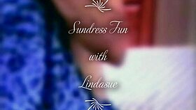 Lindasue enjoys a relaxing sundress adventure during her holiday getaway with fun activities and festive vibes