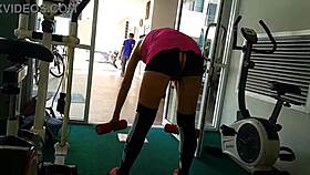 Special sport pants for flashing in public