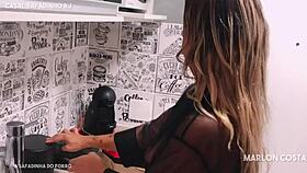 Hungry Husband Eats Wife's Pink Ass