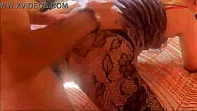 A French blonde amateur in satin panties and fishnet heels enjoys clothed doggystyle sex with blowjob and ass to mouth.