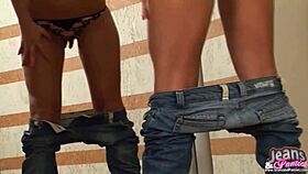 i'm showing off my new skinny jeans