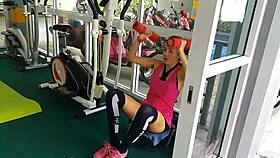 Special sport pants for flashing in public