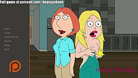 francine smith drops towel for a happy monday surprise