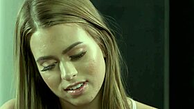 submissive girl jill kassidy gets bent over and fucked by mr white, blindfolded with toys.