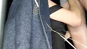 Pretty Young Redhead Sucks Cock Outdoors!