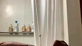 Transsexual Woman Administers Enema to Herself Thoroughly