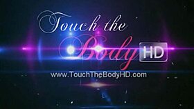 she gives a handjob while massaging his oiled body