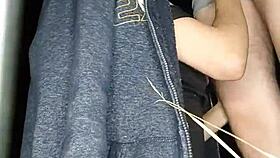 Pretty Young Redhead Sucks Cock Outdoors!