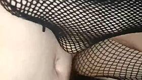 i fucked that 19 year old's feet in fishnet stockings, it was hot