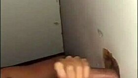 jenny blows fans at gloryhole