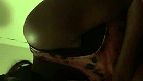 she's sucking that big black cock deepthroat style