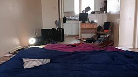 curvy caramel milf takes a relaxing shower