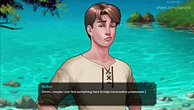 Horny Boys Spy on Busty Blonde Underwater