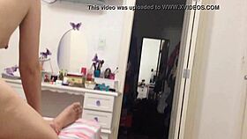 Amateur Couple in Casual Video X