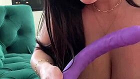 Angela White Teases Aria Taylor in POV Lesbian Play