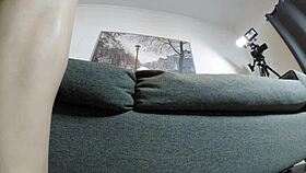 Watch Scarlet Datz take anal in POV? She moans for more deep ass pounding!