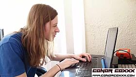 Conorcoxxx Delivers Hard Anal Fuck to Big Tit Milf Raven Hart