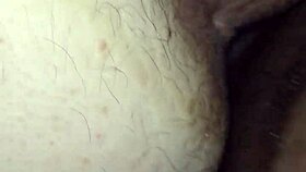 Balls View Creampie With Fat Gay Couple And Big Black Cock In Hairy Bbw Interracial Action!