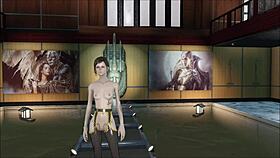 fallout 4 fashion show on the water with cute brunette