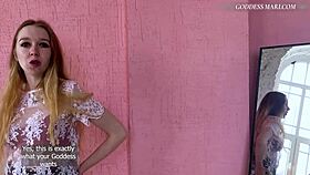 Russian Goddess Mari Gives Intense Jerk Off Instructions