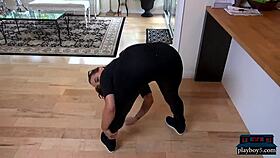 busty amateur girlfriends filmed at home