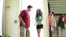 Hunter Bryce Aggressive Handjob On Big Dick