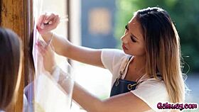 Kimora Quin Visits Mae Milano for Hot Lesbian Sex