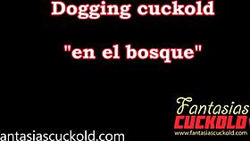 Cuckold fantasies unfold in cinema gloryhole