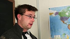 Wanna watch two babes jerk a naked dude?